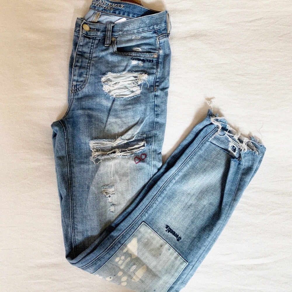 American eagle vintage high rise jeans